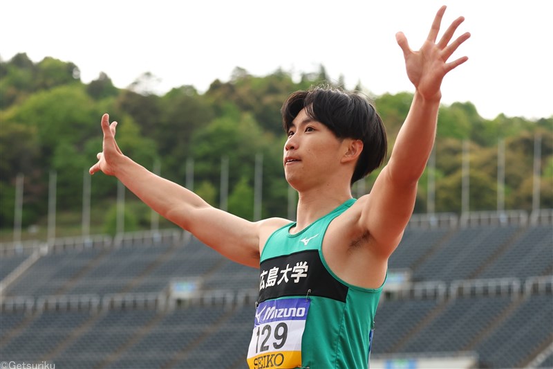 地元出身・山本匠真100mGP初優勝 110mH泉谷駿介貫禄V、大学1年の古賀2位 山元日本歴代7位／織田記念