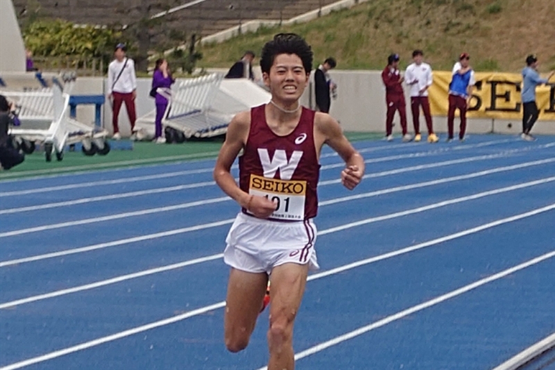 早大・本田桜二郎が鮮烈デビュー！「伝統に恥じない走りできた」1500mでU20日本歴代4位の大会新V／東京六大学