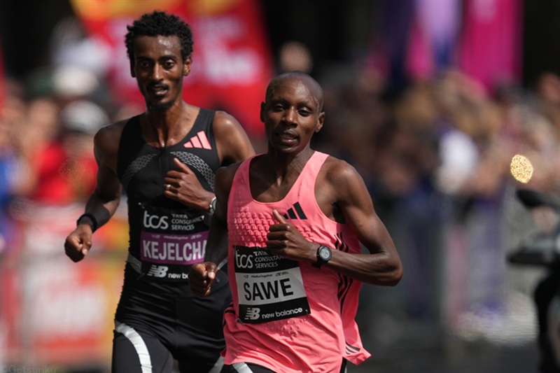 マラソン2時間切りのサウェ「忘れられない日になる」 コーチは「1時間59分切りも可能」と自信／ロンドンマラソン