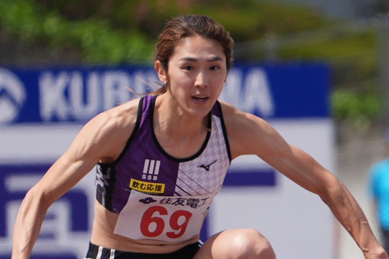 100mH世界選手権代表・柴村仁美さんが第1子妊娠明かす「マタニティライフを楽しめたら」24年に現役引退、所属クラブCOに就任