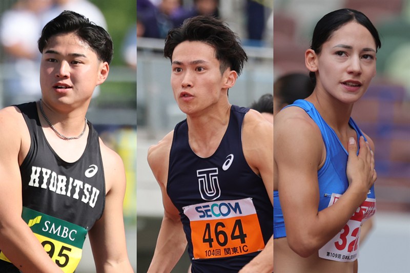 100mはユニバ6位の大石凌功が軸！ やり投・鈴木凜は記録に注目 青木アリエは200mへ 日本IC10000mも実施／日本学生個人