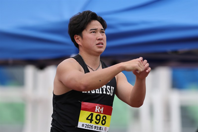 やり投・鈴木凜が77m12で連覇「今年は学生記録を」2月にハンガリー武者修行／日本学生個人