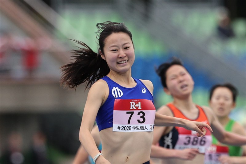 1500m木田美緒莉が大会新でルーキーV「トラックで世界を目指したい」今季はU20世界選手権ターゲット／日本学生個人