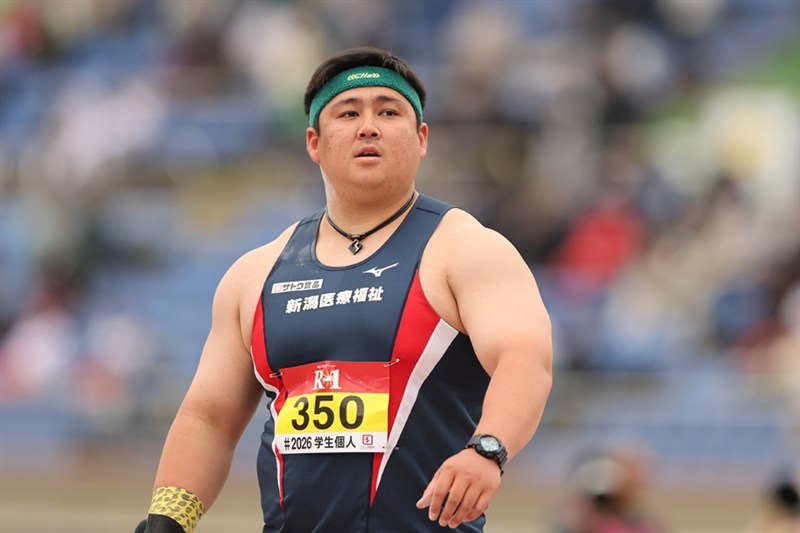 砲丸投・渡辺豹冴が学生歴代5位18m12 「全体的に力んだ」 1500m・木田美緒莉が大会新／日本学生個人