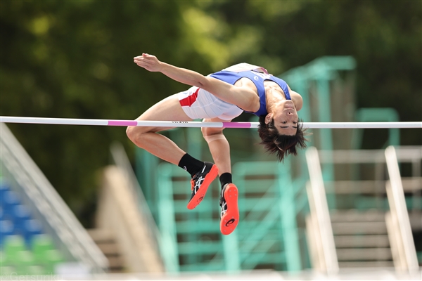 走高跳・原口颯太が3連覇！ ケガで状態合わず「来年に向けて積み重ねていく」／日本学生個人