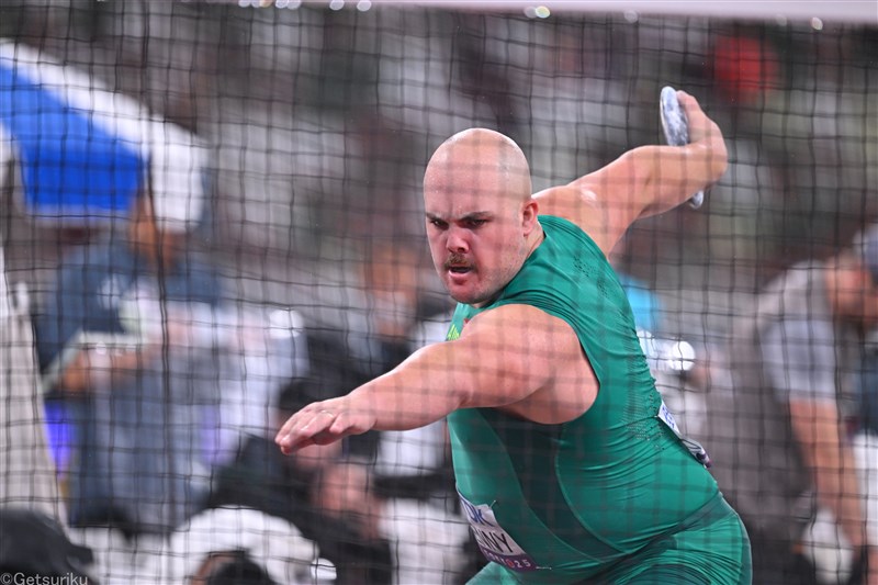 円盤投パリ五輪銅デニーがサードベスト＆今季世界最高 大会史上初の70m超え6人と好記録連発