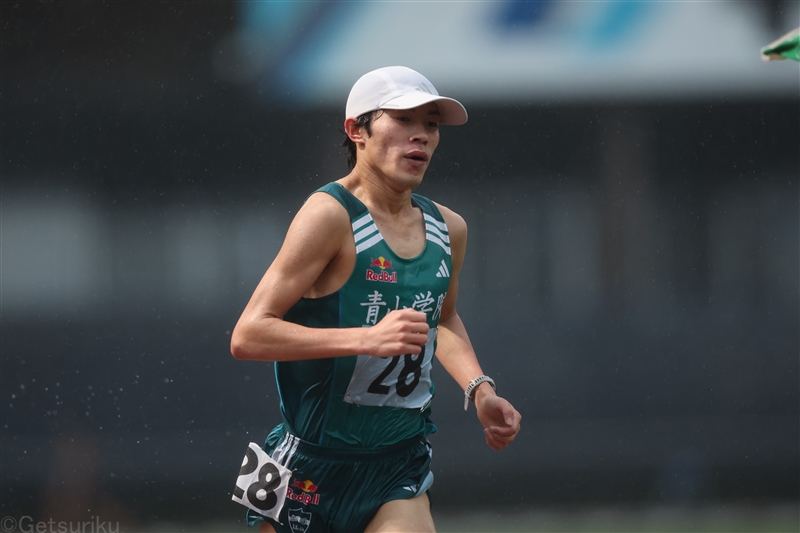 青学大・平松享祐が5000m2年ぶり自己新の13分41秒09で学生勢トップ 主将・中村海斗も13分台／日体大長距離競技会