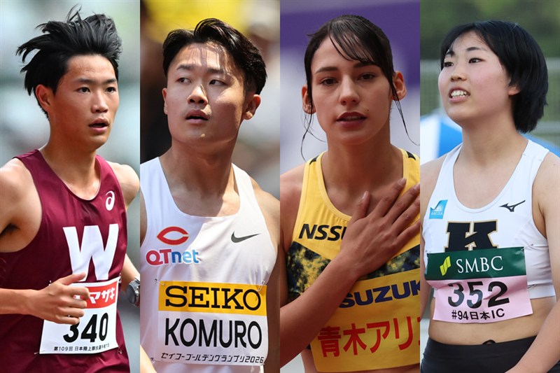 100mは小室歩久斗を軸に混戦か!? 5000mは鈴木琉胤に注目 400m・青木アリエ、やり投・倉田紗優加は記録にも期待／関東IC