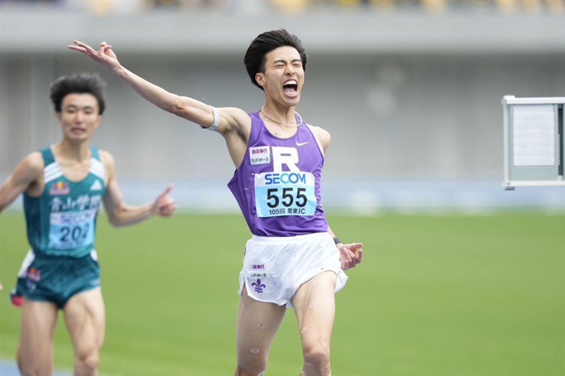 2部1500mは青木龍翔が3連覇！ 残り200mで満を持してスパート「しっかり実行できて勝てた」／関東IC
