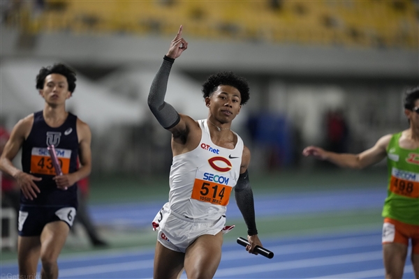 中大が4×100mRで競り勝ちV2 「中大の強さを見せられた」 髙橋亜珠、青木アリエがV3／関東IC