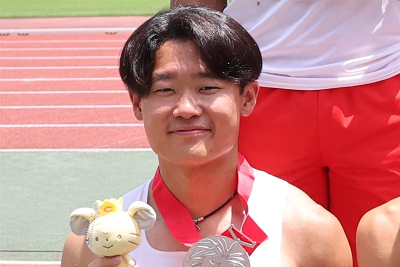 小室歩久斗が100m10秒08!!  自己記録0.21秒更新で学生歴代8位