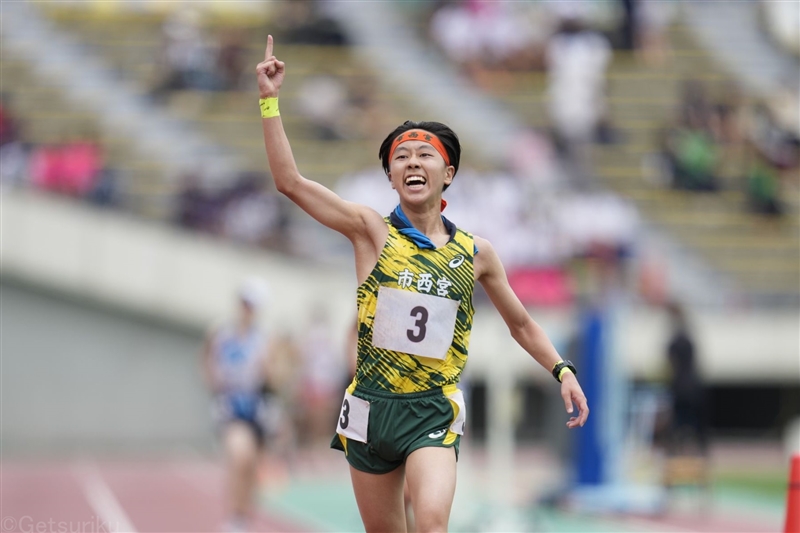 5000mWで辻那悠太、蓑田昊汰がともに大会新！ 三段跳・板野結希が15m52 幸長愛美が女子短距離3冠／IH都府県大会