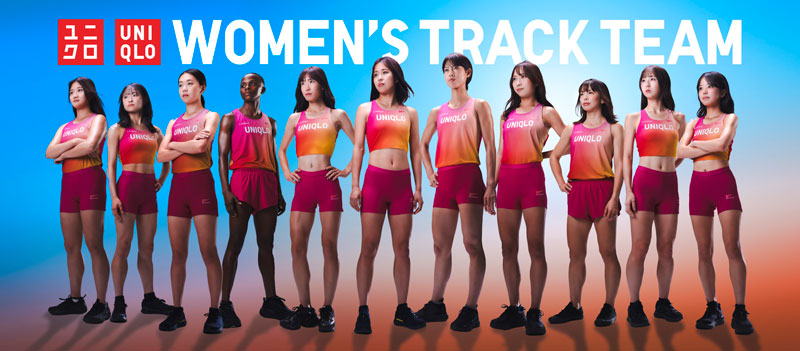 ユニクロ女子陸上競技部が新ユニフォームを発表！ 東日本実業団選手権から着用予定