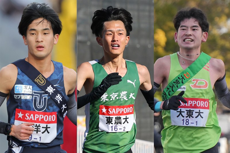 日大は順当な登録！ 東洋大・松井海斗は2組、大東大は大濱逞真を1組へ 東農大・前田和摩も登録／全日本大学駅伝関東選考会