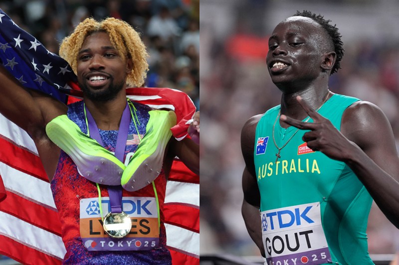 王者・ライルズと新星・ガウトが再びタッグ！ 米国でともにトレーニング 6月には150mで初対決