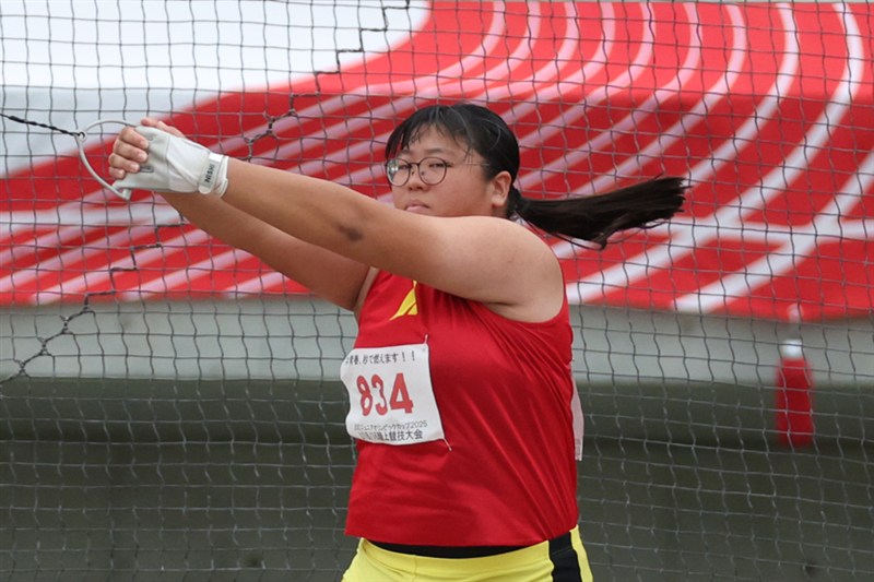 女子ハンマー投・坂口はなが58m06 高知では岡林結衣が100m、200m、走幅跳の3冠／IH都府県大会