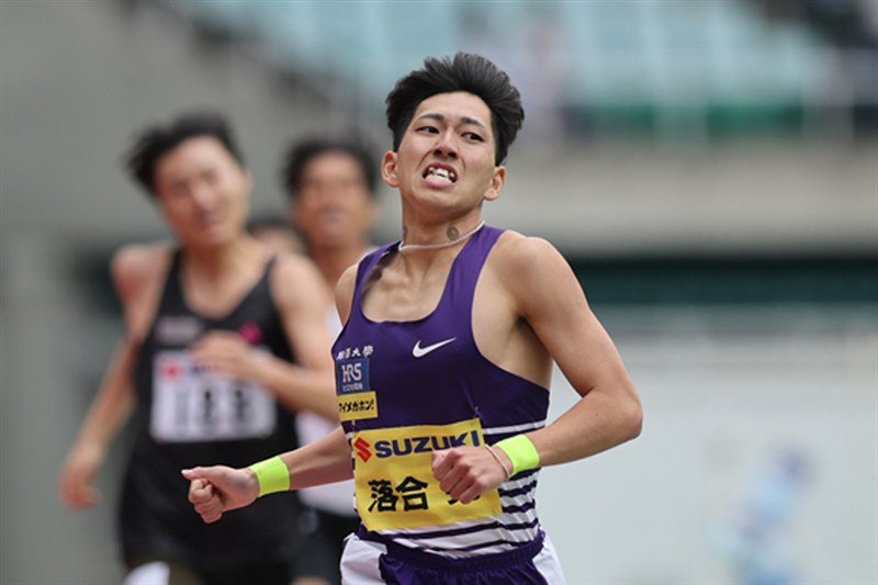 800m落合晃「出し切った感じない」1分43秒90の圧巻日本新 今年狙うはアジアの頂点／静岡国際