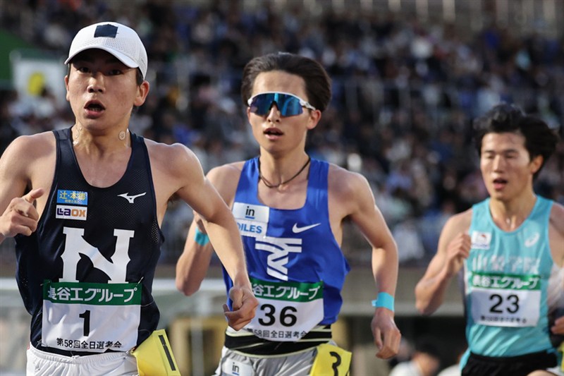 日大駅伝 ブレーカー 1組は東海大・檜垣蒼がラスト勝負制してトップ！ 日体大・荻野桂輔、日