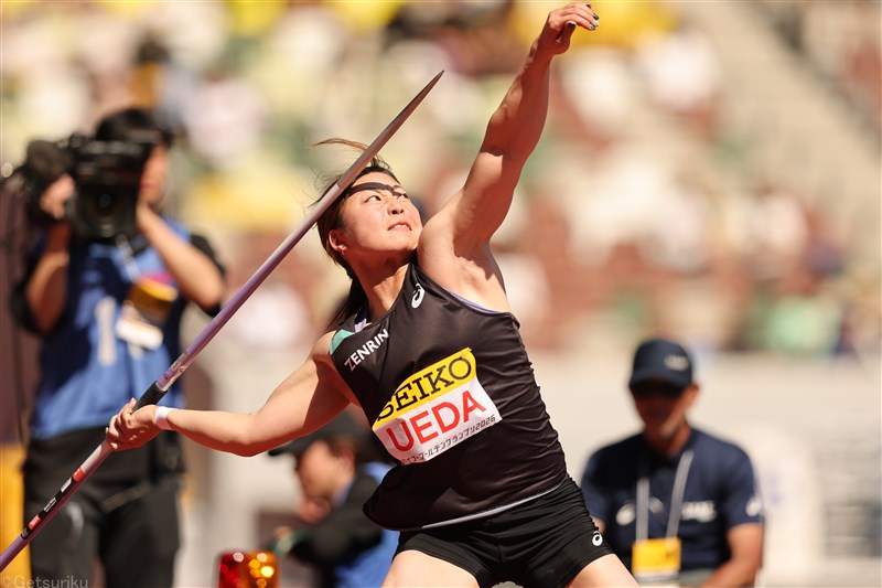 やり投・上田百寧が61m40で日本勢最高の2位 「しっかり集中できていた」／セイコーGGP