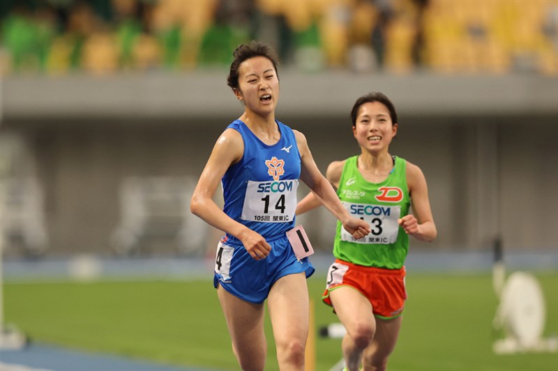 10000m・飯田和代が33分20秒00で日本人トップの3位 「得点を取れてすごく良かった」／関東IC