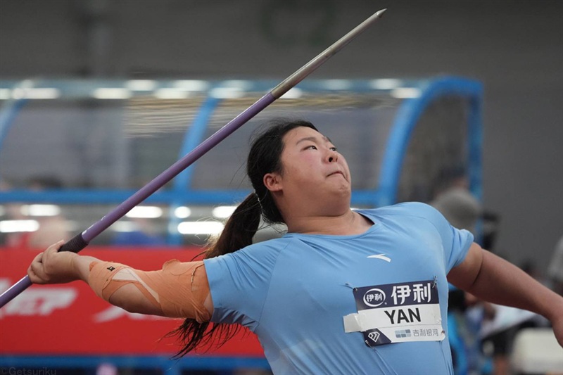 18歳・嚴子怡が女子やり投世界歴代2位の71m74！ 「これまでの努力が無駄ではなかった」／DL厦門