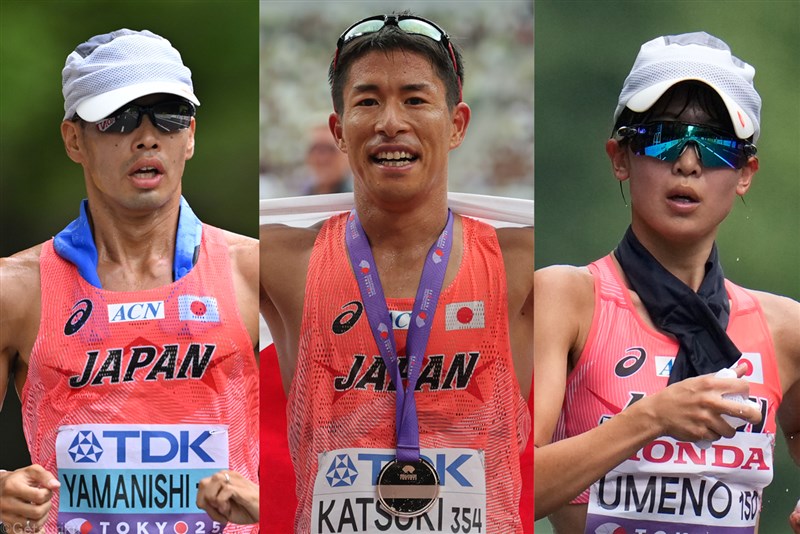 名古屋アジア大会競歩代表内定選手が発表！東京銅の勝木隼人、世界記録保持者・山西利和、梅野倖子ら7名選出