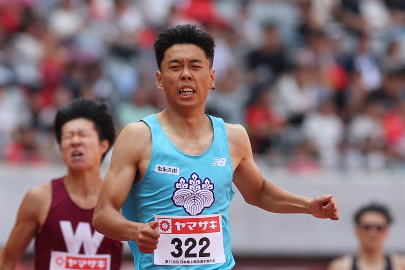 400m林申雅が学生初、日本人5人目の44秒台!!26年ぶり学生新の44秒98マーク／日本選手権
