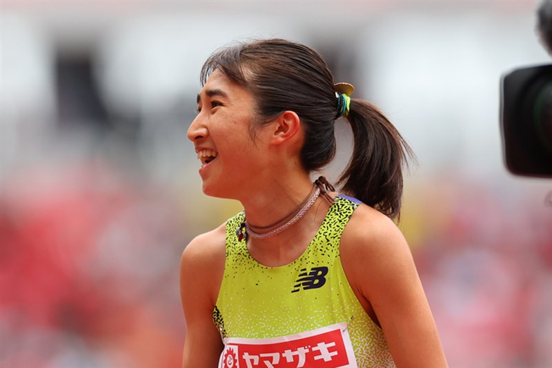 1500m・田中希実「純粋にかけっこを楽しみたい」自分との勝負に勝ち、7連覇達成！／日本選手権