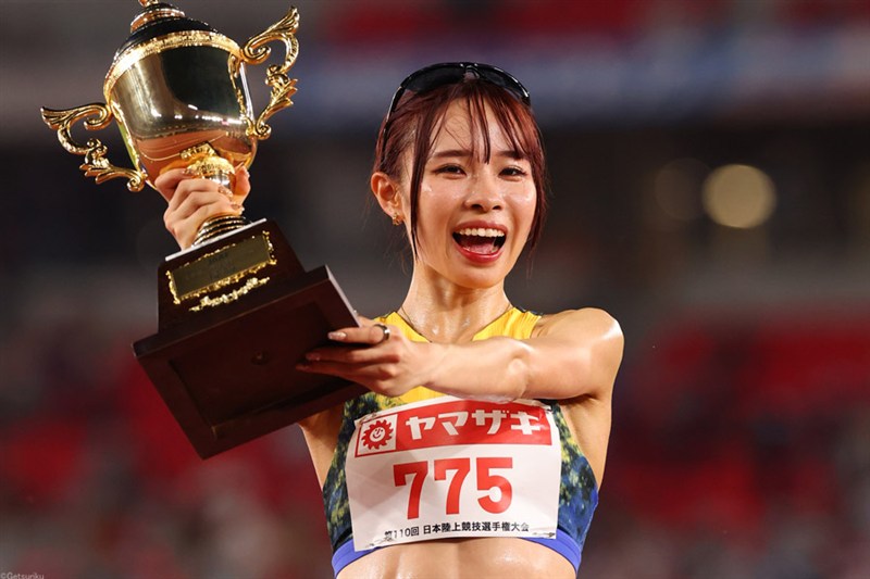 女子5000mは山本有真が劇的V！ フィニッシュ直前で田中希実を逆転 自身初14分台でアジア大会内定／日本選手権