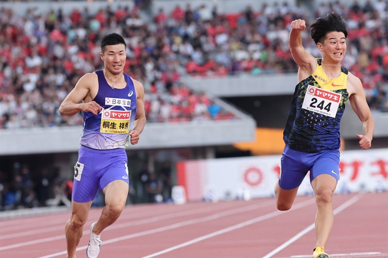 100m3位の桐生祥秀「最後まで悪くなかった」今季ターゲットはあくまで日本記録更新／日本選手権