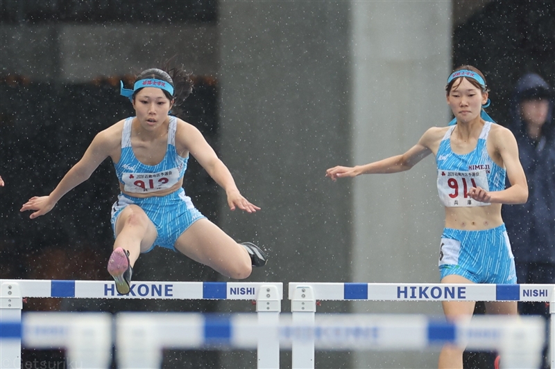 400mHは姫路女学院・吉見若菜と長澤唯がワン・ツー！ 加藤結衣がスプリント2冠 後藤大樹は大会新／IH近畿