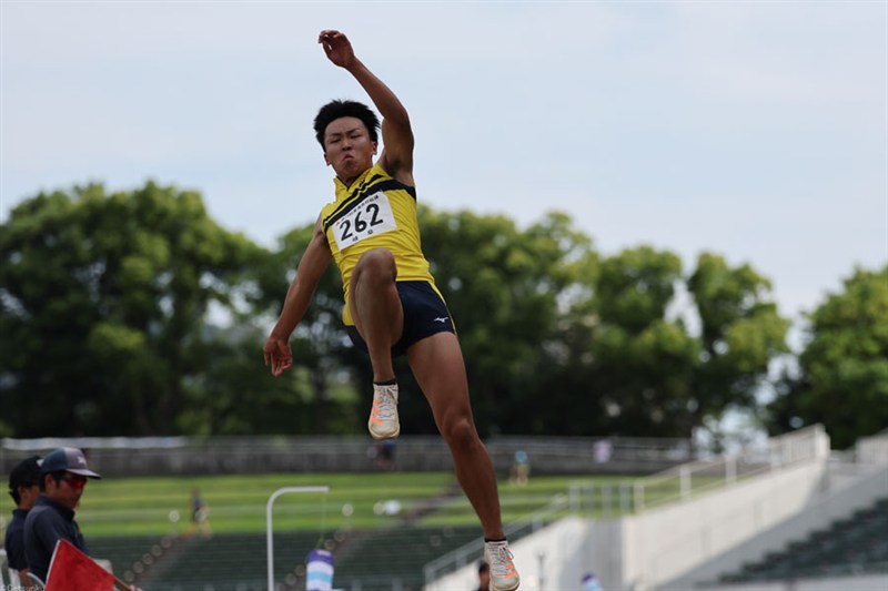 高2・長谷部光輝が走幅跳で7m84！ 男子4×400ｍRは東海大翔洋が東海高校新で制す／IH東海