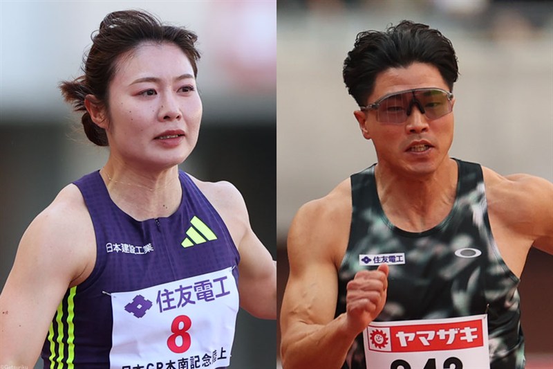 実業団・学生対抗のエントリー発表！ 100m小池祐貴、井戸アビゲイル風果らアジア大会代表が多数参戦 100mHは福部真子、田中佑美が登録