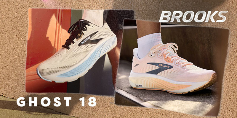 BROOKSからクッション性とフィット感を高めた新作ランニングシューズ「Ghost18」が登場！