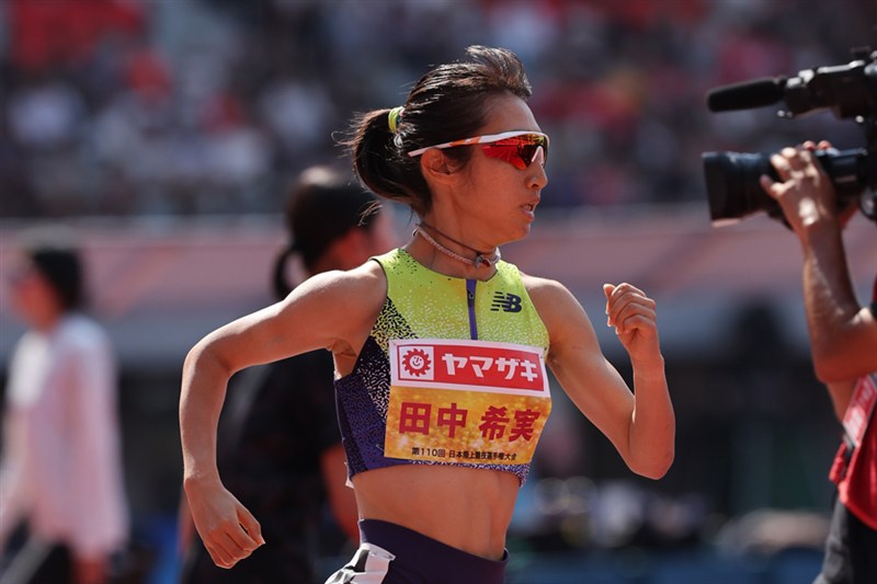 1500m田中希実が7連覇達成でアジア大会代表内定！5000m2位から勝負に徹し一歩前進／日本選手権