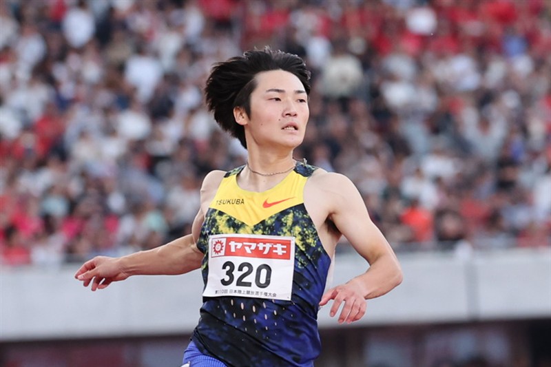 西岡尚輝が100m2位 あこがれの存在と競り合い「出せるものはすべて出し切った」／日本選手権