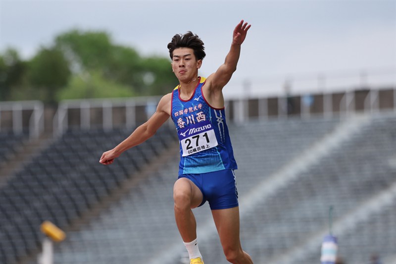 三段跳は小坂羚叶&大西海優 男子短距離は井手友郎が中心 砲丸投は林暖來春が軸 女子トラック激戦か／IH四国