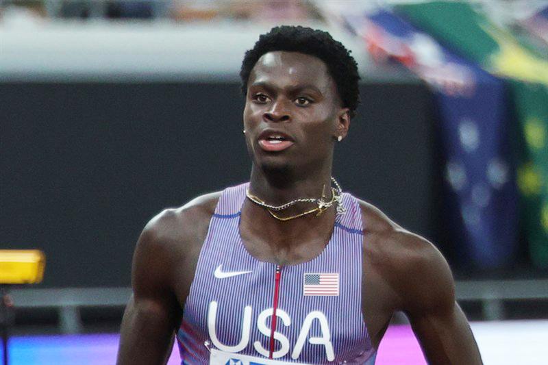 110mH予選で世界初の12秒7台！20歳サープ「まだ脚に余裕がある」／全米学生選手権