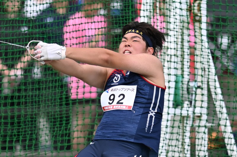 ハンマー投・鈴木雅人が60m42で地元V！女子走高跳・渡邊栞里、男子400ⅿ・笠間尚輝は2連覇達成／IH北関東