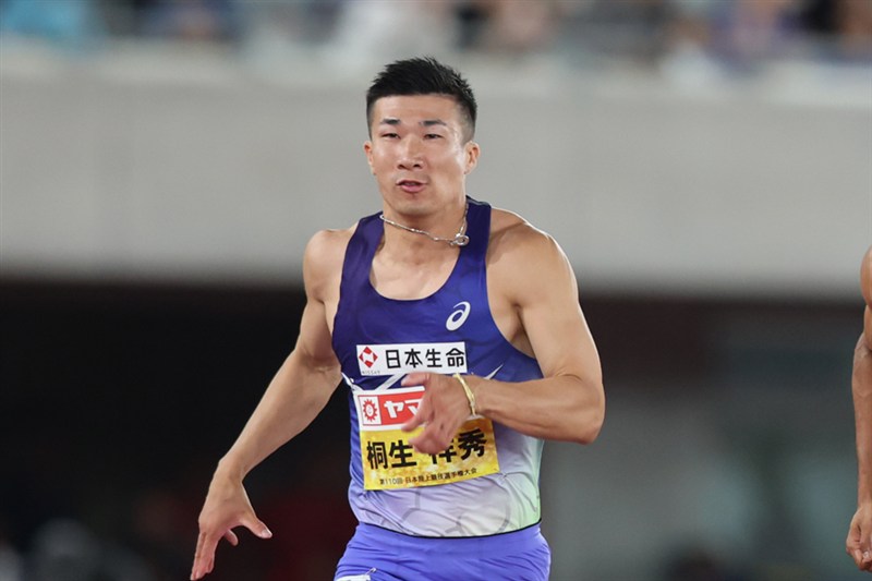 100m連覇狙う桐生祥秀が準決勝1着通過「明日は優勝しか考えていない」／日本選手権