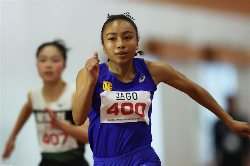 【女子200ｍ】村田愛衣紗（ナンバーワンクラブ・中3鹿児島） 24秒32＝中学歴代6位