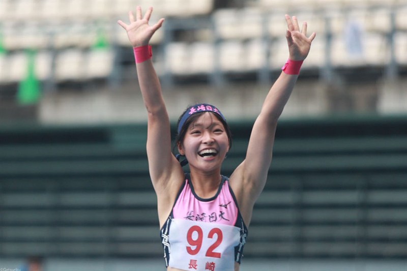 吉永優衣が100mで歴代7位タイの11秒54！ 100mHとの2冠達成 中村有輝は3種目制覇／IH北九州