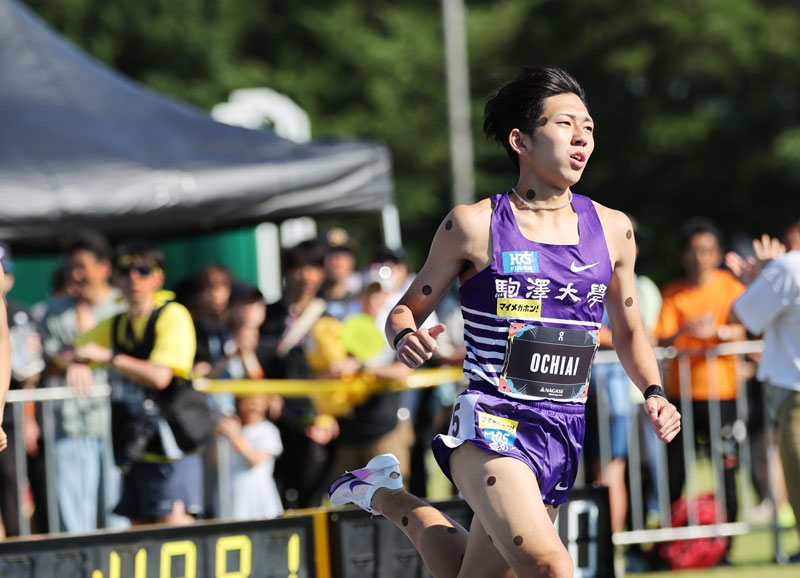 男子800m 落合晃（駒大） 偉大な日本記録の連発で世界へステップ!! 狙った試合で結果を出すために体調管理を徹底