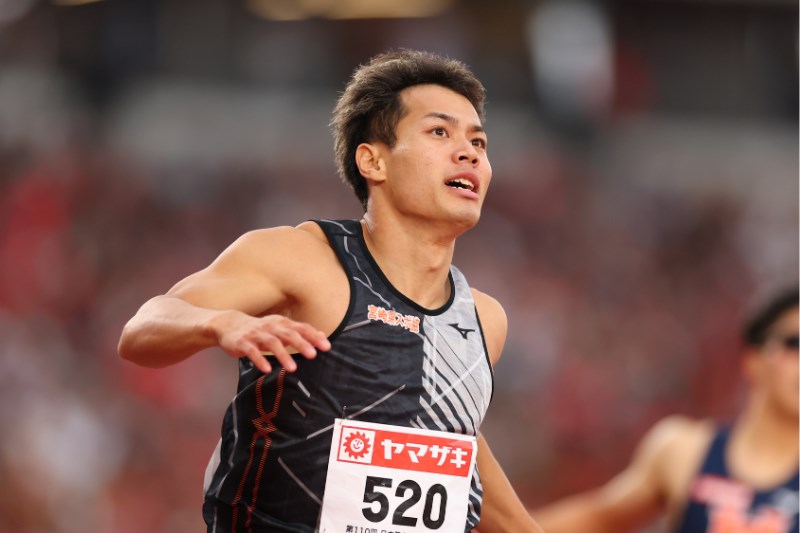 水久保漱至が100m10秒11の自己新 走高跳の髙橋渚は海外で1m80の11位 アジア大会代表へ着々