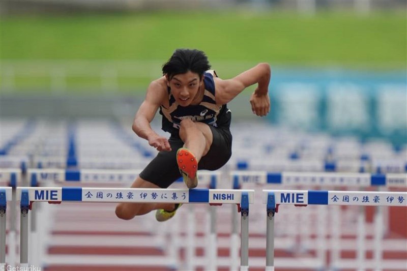 【男子110mH】櫻井楽都（KINGDOM AC／中3）13秒89＝U20規格中学歴代3位