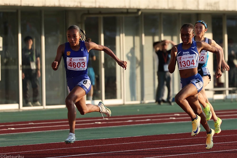 女子200m・村田愛衣紗が接戦制して悲願のV「達成感と嬉しい気持ちでいっぱい」／山口全中