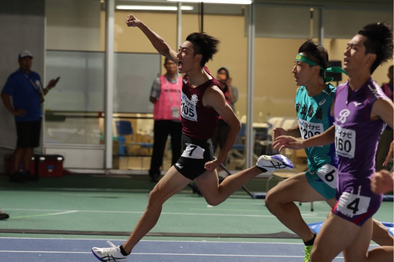 100m松下碩斗が38年ぶり県勢V！高2歴代4位タイの10秒27「素晴らしい選手たちに競り勝てたのがうれしい」／滋賀IH