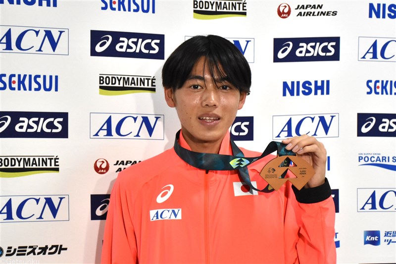 本田桜二郎3000m銅 当初の入賞目標から、中盤順位を上げて最後は「メダルしかない」／U20世界選手権