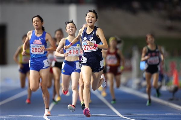 1500m・村井和果が日本人10年ぶりV 「勝負にこだわった」 400m・バログンは2連覇／滋賀IH