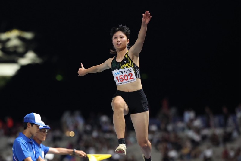 三段跳・野澤和心が12m88の自己タイで初Ｖ！ 「自分の中で良い跳躍できた」 女子4継は市柏が初優勝／滋賀IH